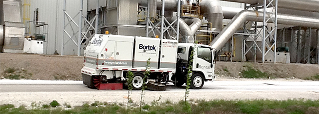 Street Sweeper in Action
