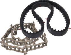 Scrubber Sweeper Replacement Belts, Chains Parts