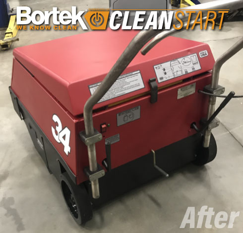 Floor Scrubber Sweeper Restoration