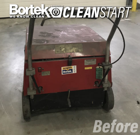 Floor Scrubber Sweeper Restoration