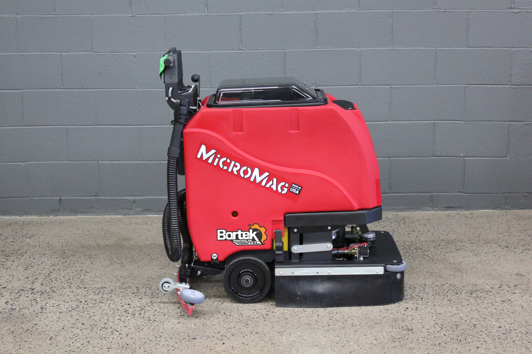 Factory Cat MicroMag Floor Scrubber Bortek Industries, Inc.