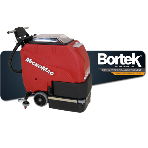 Factory Cat Micromag Walk Behind Industrial Floor Scrubber-wm Factory Cat Micromag Walk-Behind Industrial Automatic Floor Scrubber