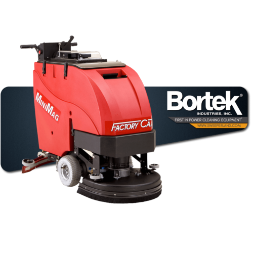 Factory Cat Minimag Walk Behind Industrial Floor Scrubber-wm Factory Cat MiniMag Walk-Behind Industrial Automatic Floor Scrubber