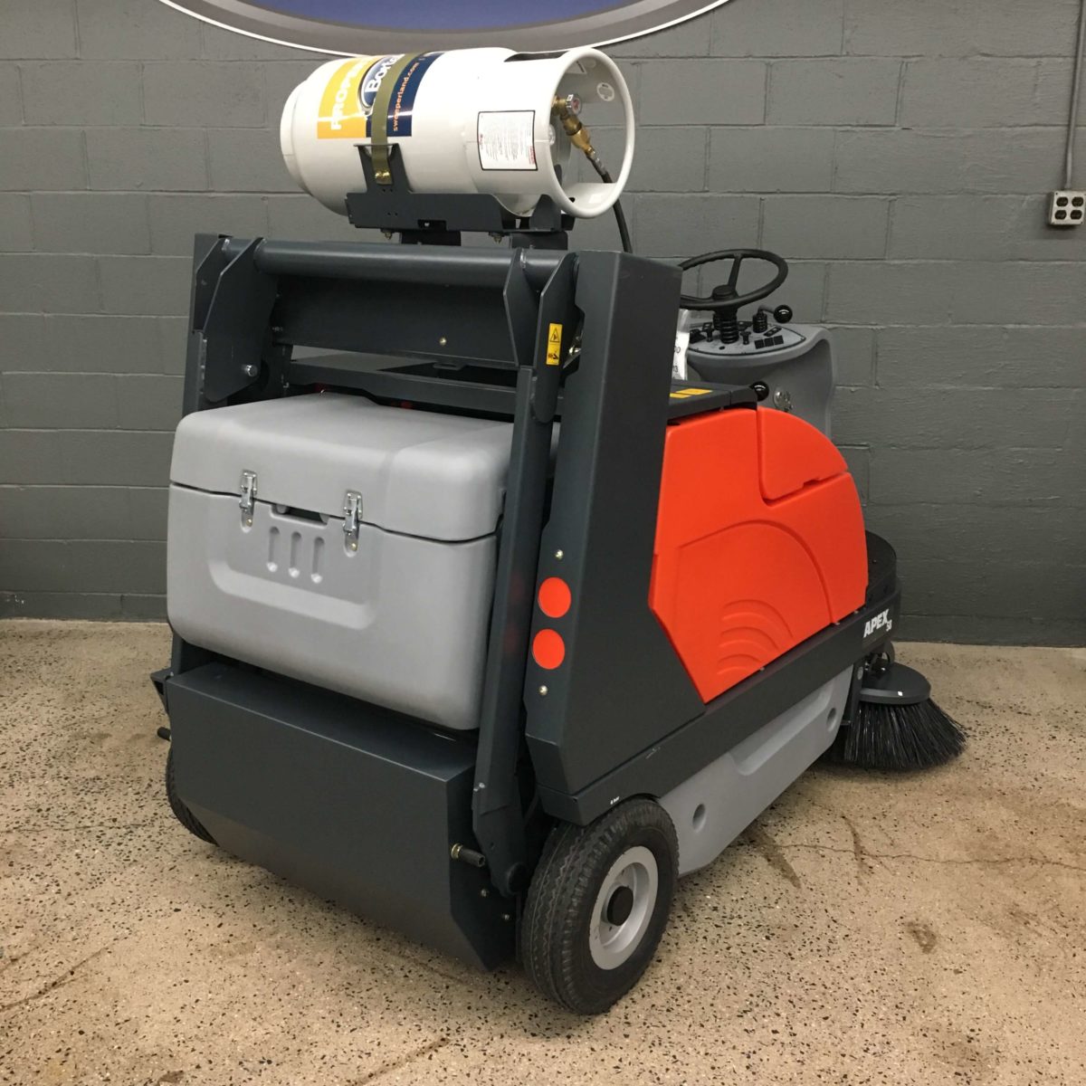 PowerBoss Apex 58 Floor Sweeper Rear