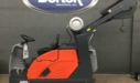 PowerBoss Apex 58 Floor Sweeper Hopper Raised