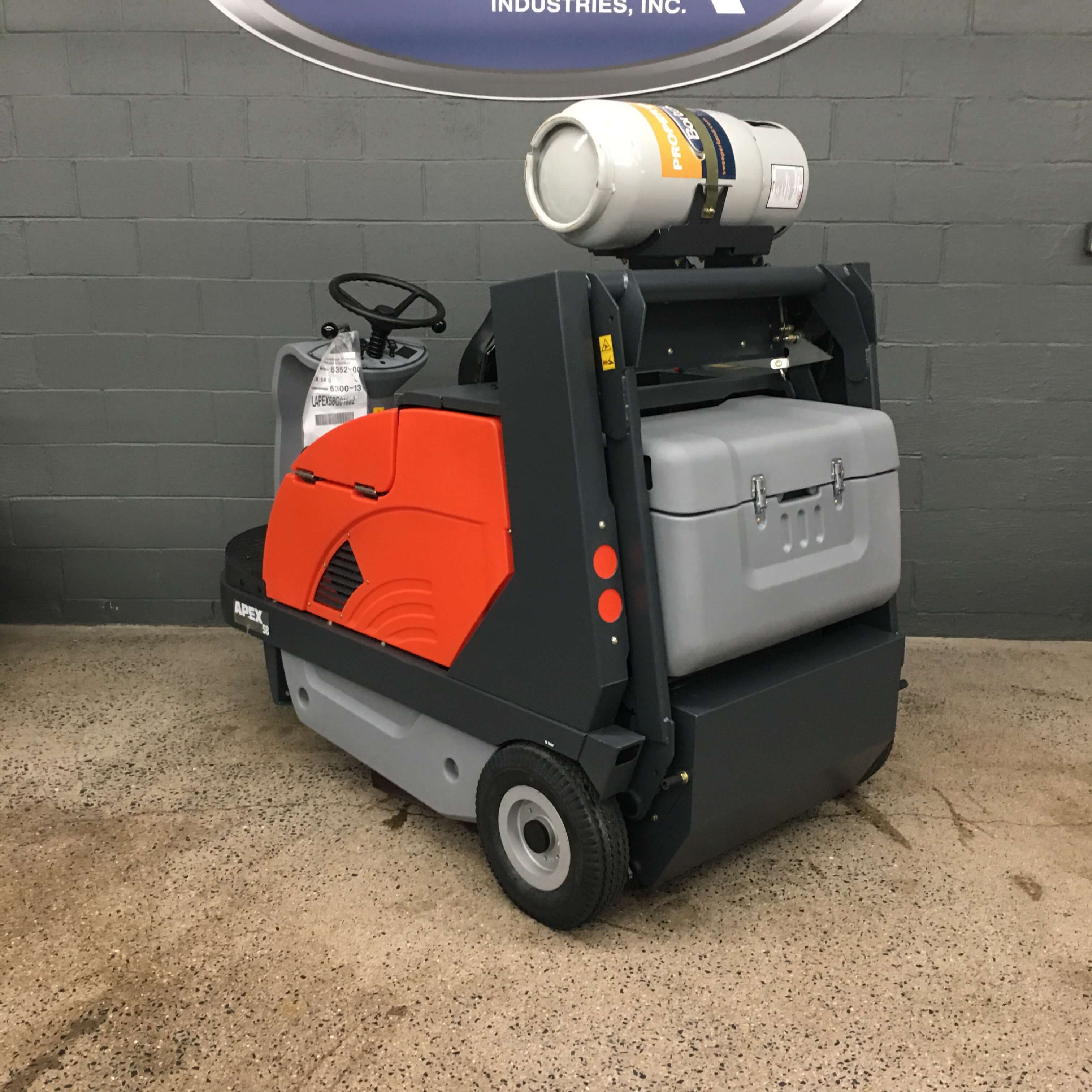 PowerBoss Apex 58 Floor Sweeper Bortek Industries, Inc.