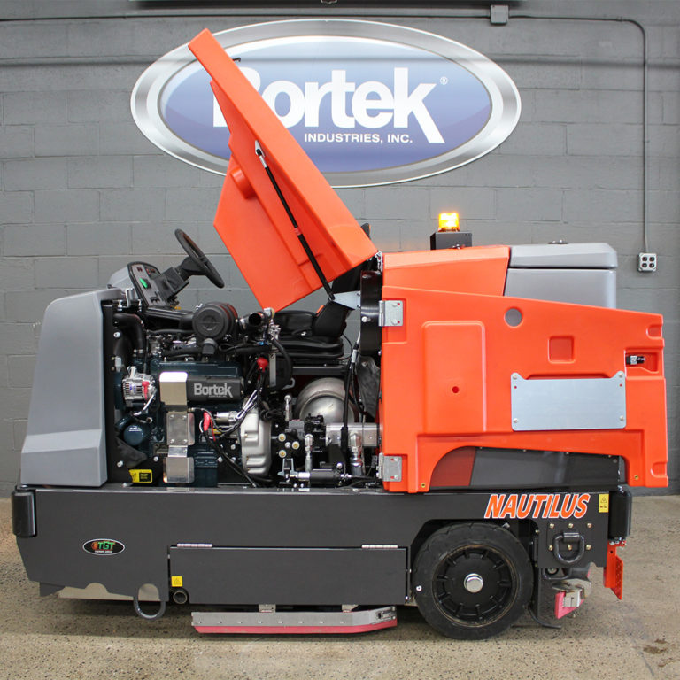 PowerBoss Nautilus Scrubber/Sweeper - Bortek Industries, Inc.