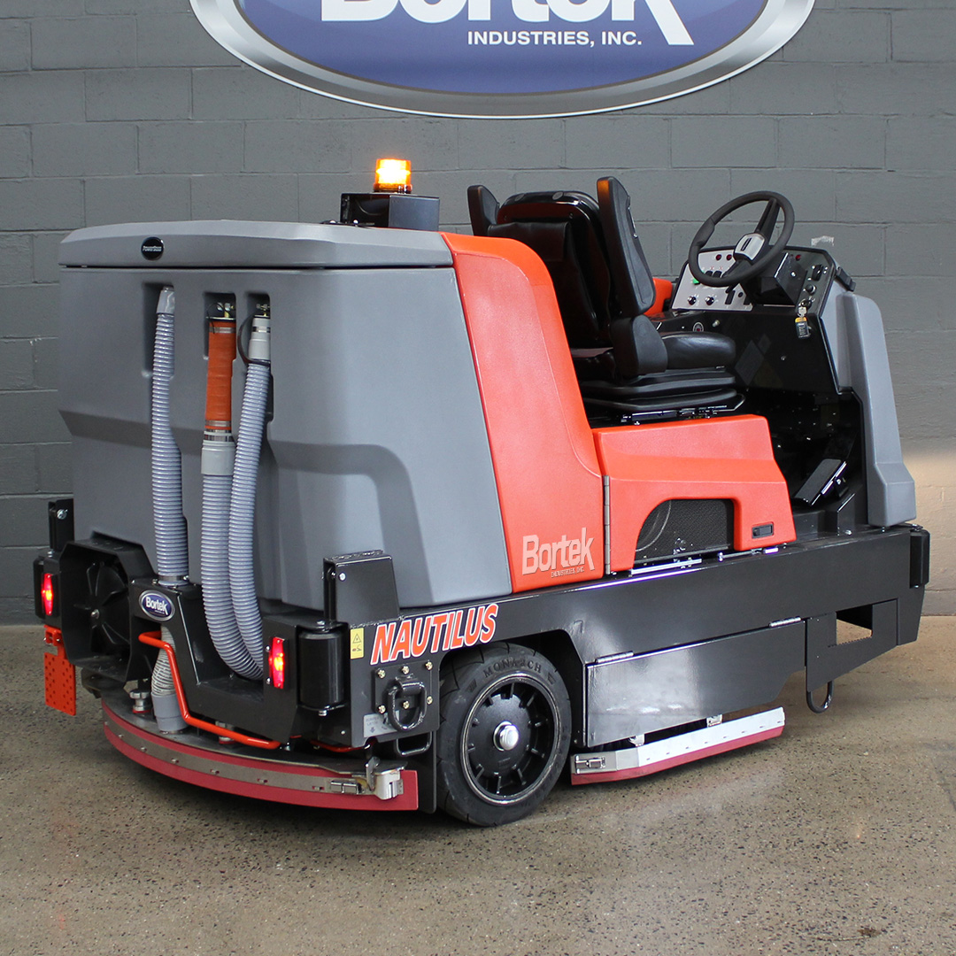 PowerBoss Nautilus Scrubber/Sweeper - Bortek Industries, Inc.