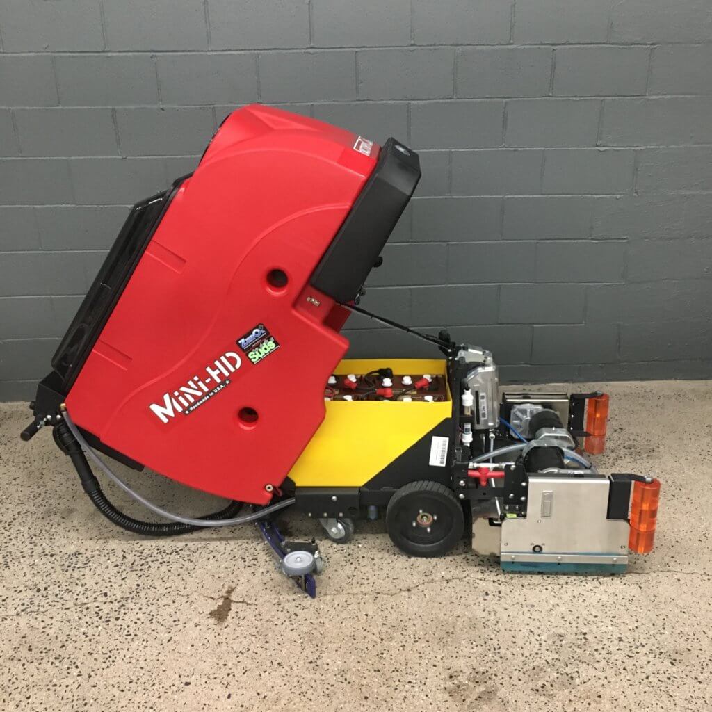 Factory Cat MiniHD Floor Scrubber Bortek Industries, Inc.