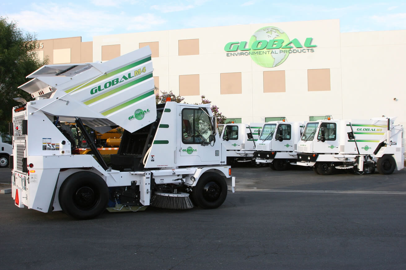 Global M3 Street Sweeper Bortek Industries, Inc.