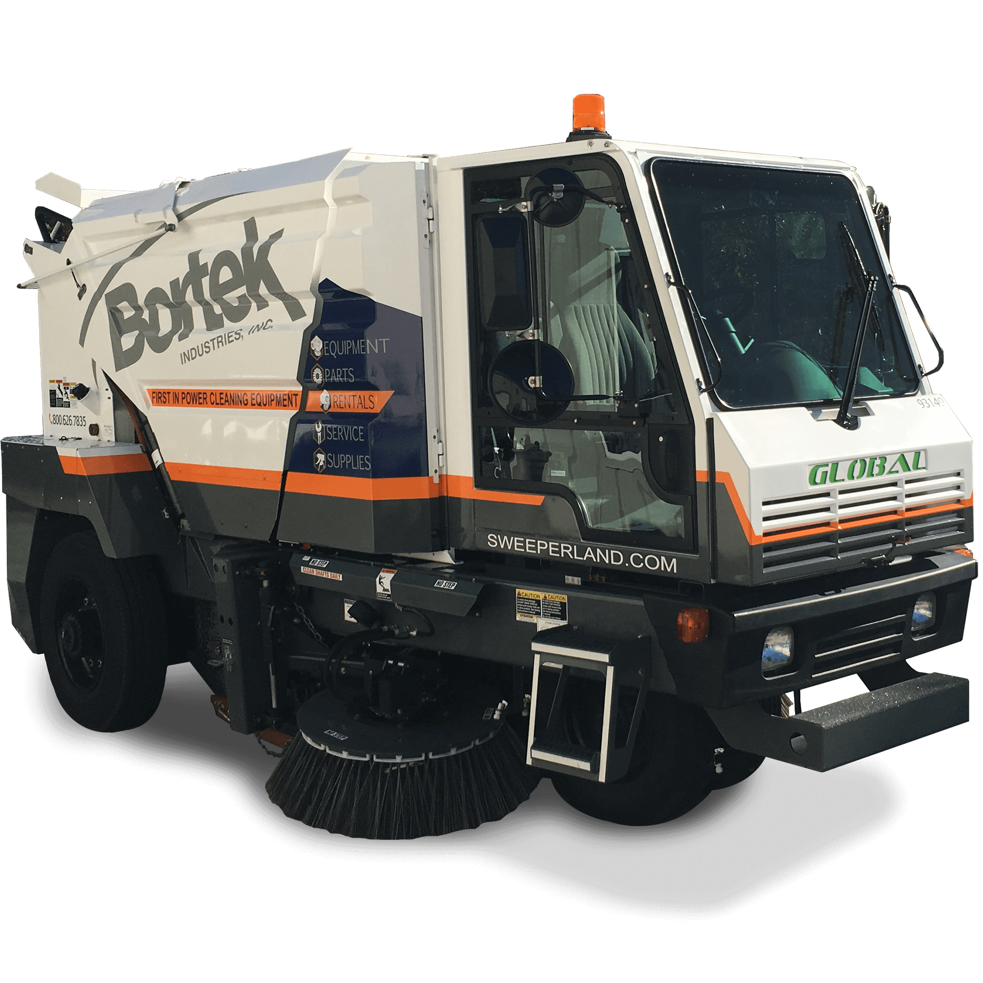 Global M3 Street Sweeper Bortek Industries, Inc.