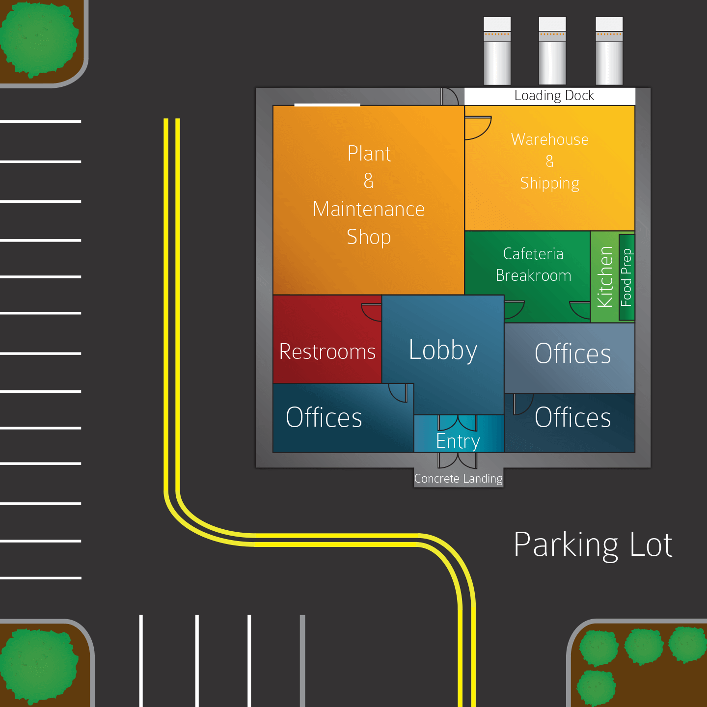 Bortek Industries Cleaning Solutions Map