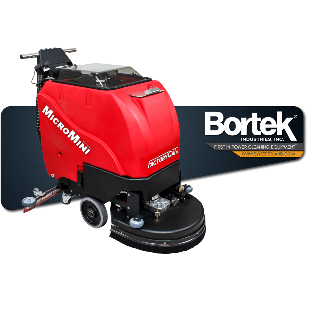 Factory Cat MicroMini Scrubber Bortek Industries, Inc.
