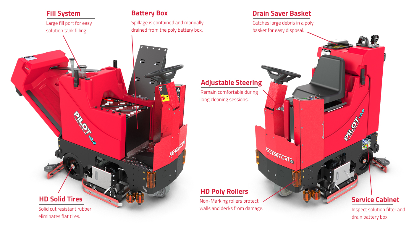 Factory Cat Pilot Features Overview