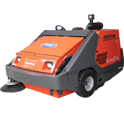 PowerBoss Armadillo 10X Ride-On Sweeper