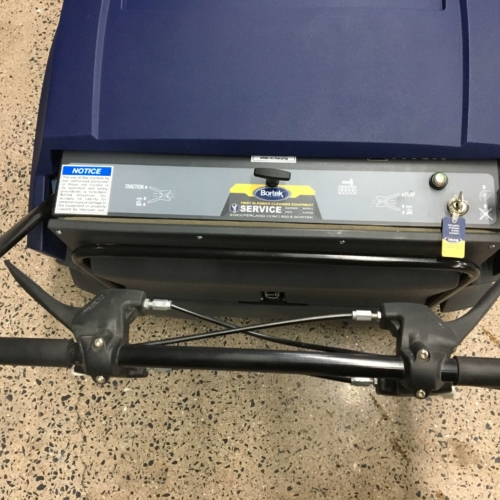 HammerHead 900SX- Control Panel- Bortek Industries, Inc. HammerHead 900SX Walk-Behind Sweeper Control Panel