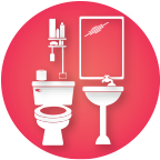 Big Jon Toilet Restroom Cleaner Chemical Icon
