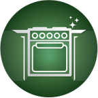 Ranger grill fryer cleaner grease oil remover chemical icon - Bortek Industries, Inc.