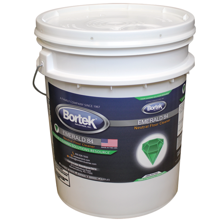 Emerald 84 Neutral Floor Cleaner Bortek Industries, Inc.®