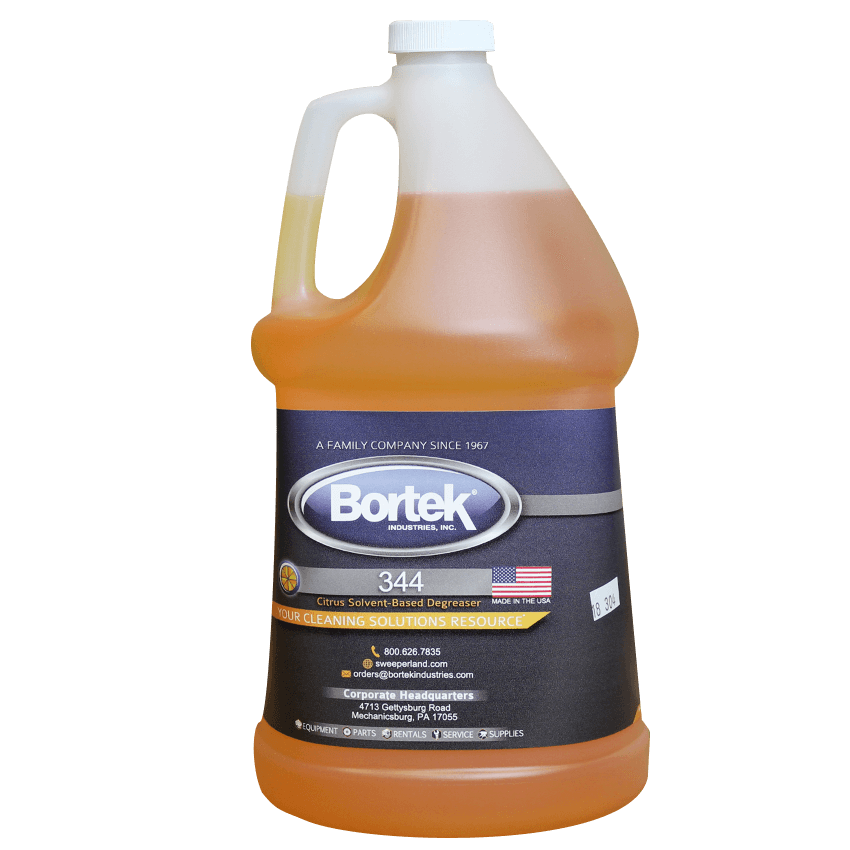 Formula 344 - Citrus Solvent-Based Degreaser - Bortek Industries