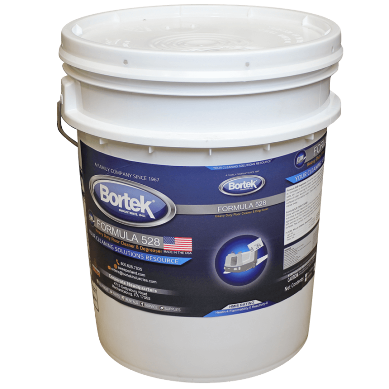 Formula 528 Floor Cleaner/Degreaser Bortek Industries, Inc.