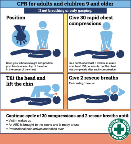 How to perform CPR