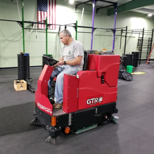 Factory Cat GTR Floor Scrubber