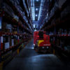 Factory Cat GTR Ride-On Scrubber Warehouse Lights