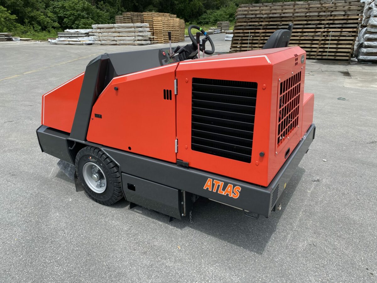 PowerBoss Atlas Sweeper in a lot