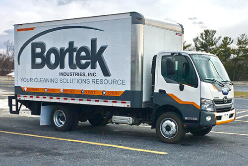 Bortek delivery truck