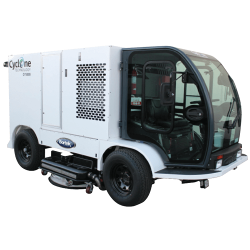 Cyclone Pressure Washer Recovery Vehicle