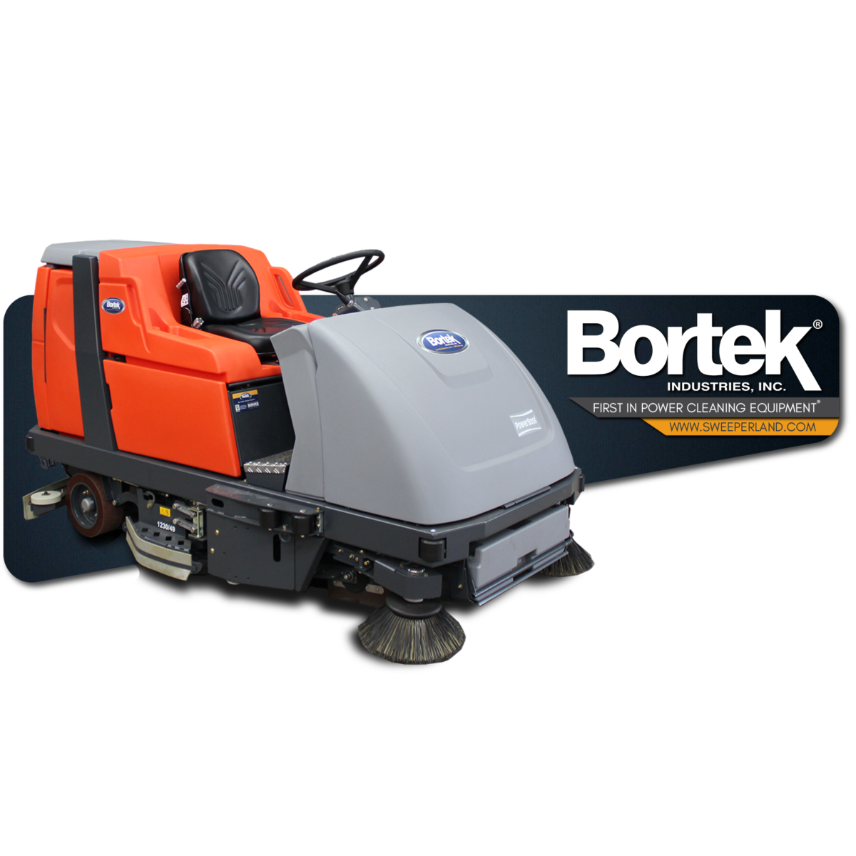 PowerBoss Admiral 48 Sweeper/Scrubber