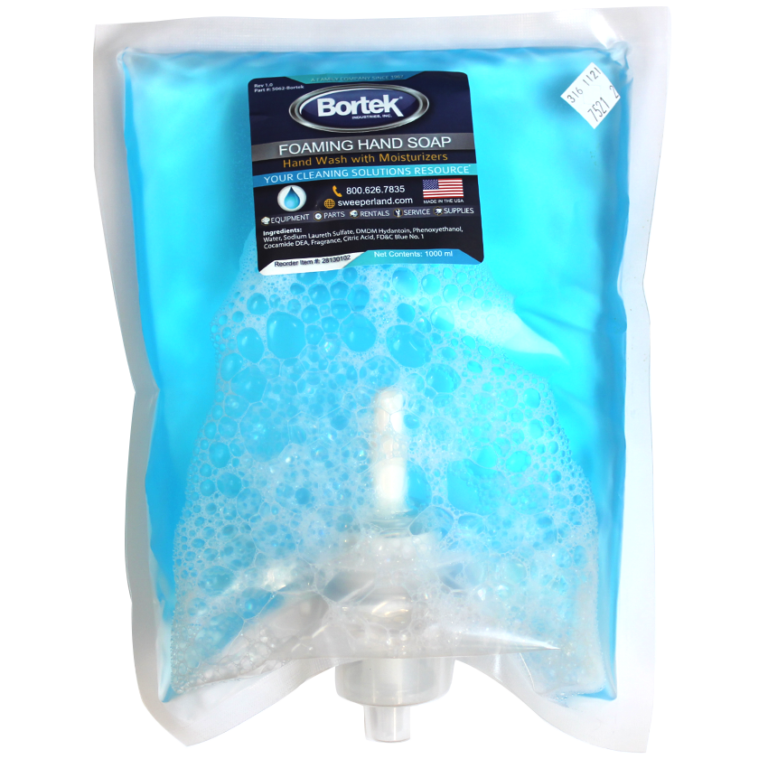 Foaming Hand Soap with Moisturizers Dispenser Refill Bortek