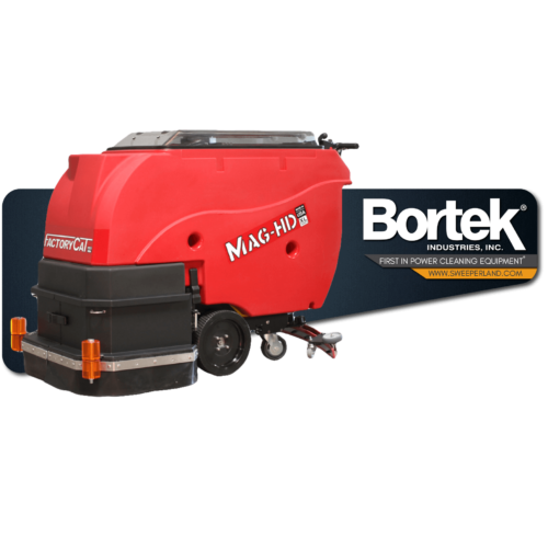 Large Walk Behind Floor Scrubber Rental Bortek Industries Inc