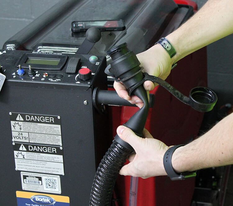 How to Drain a Floor Scrubber's Tank Bortek Industries, Inc.®