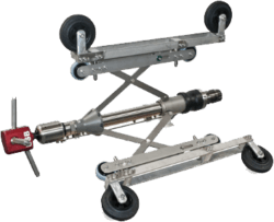 Radial Flex Skid Large Profile Pipe Jet Attachment