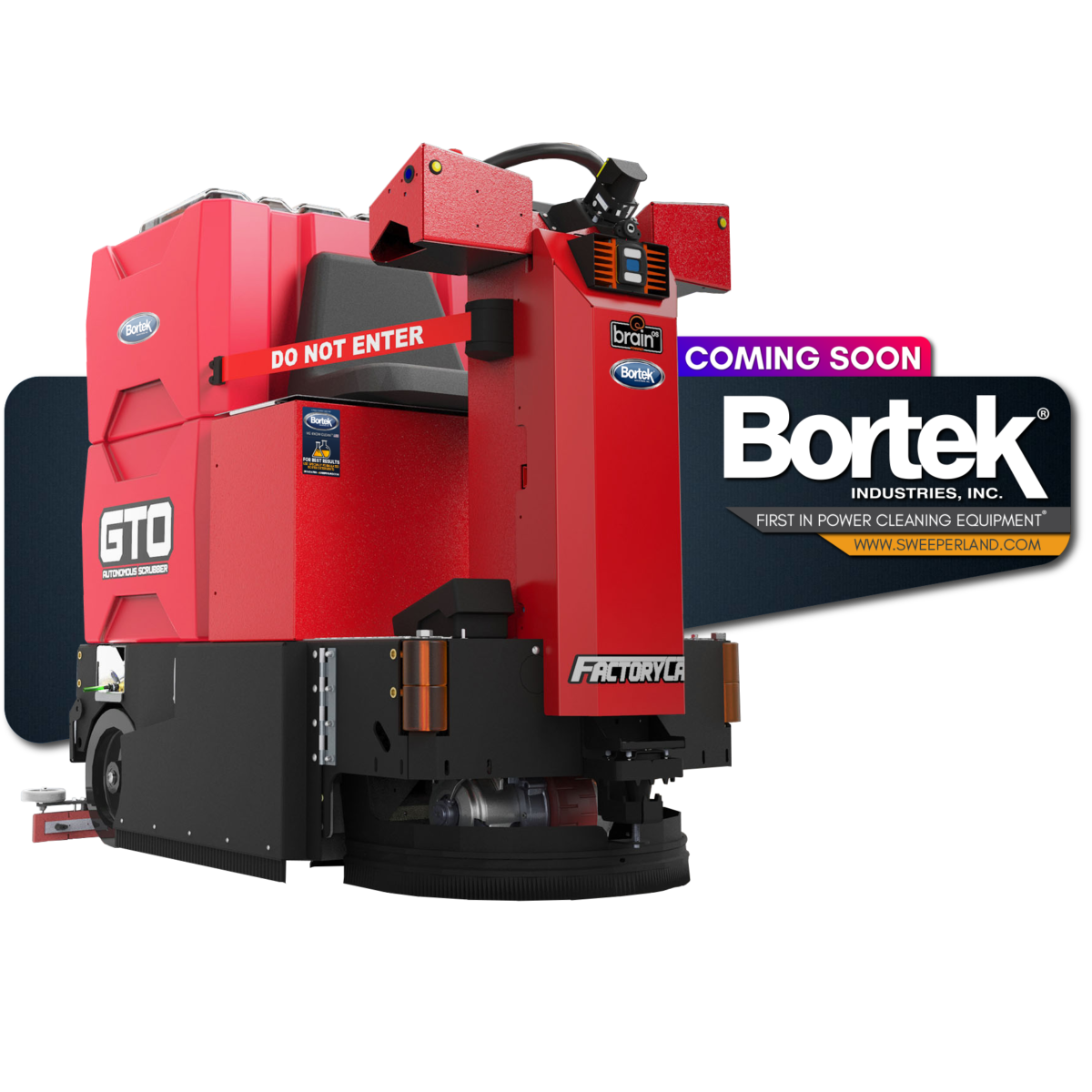 Factory Cat GTO Autonomous Scrubber