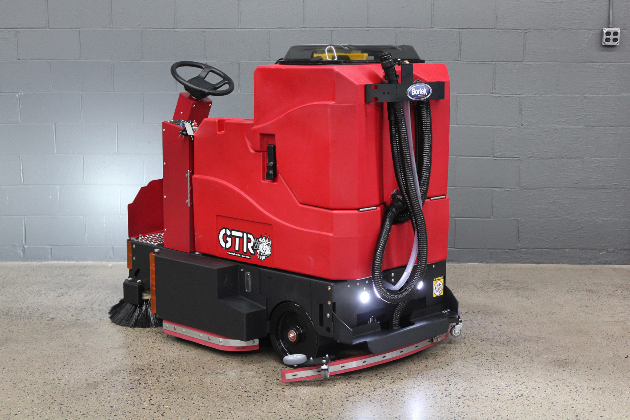 Factory Cat GTRXL Industrial Floor Scrubber Bortek Industries, Inc.
