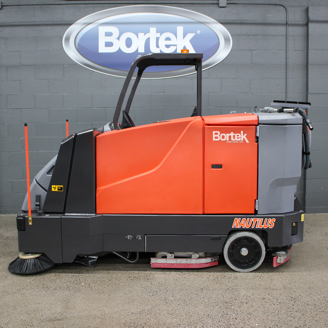 PowerBoss Nautilus Scrubber/Sweeper - Bortek Industries, Inc.