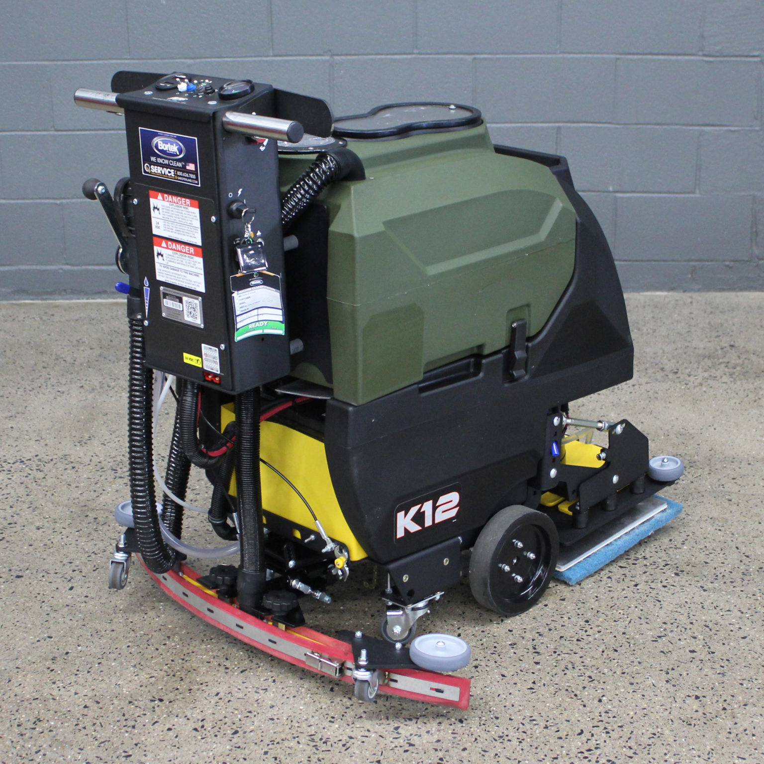 Kodiak K12 Walk Behind Scrubber Bortek Industries, Inc.