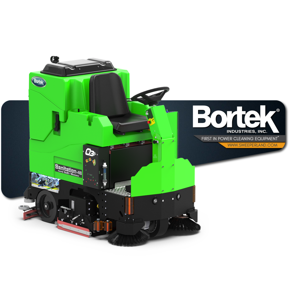 Factory Cat 46 Sanitation Scrubber/Sweeper