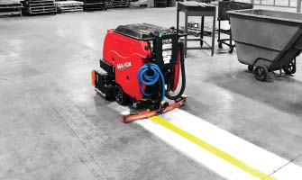 Industrial-Grade Floor Scrubbing Machines- For sale and rental- Bortek