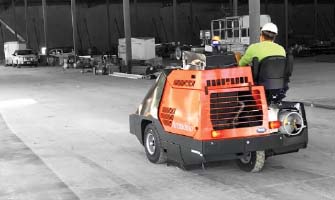 Industrial-Grade Floor Sweepers- For sale and rental- Bortek