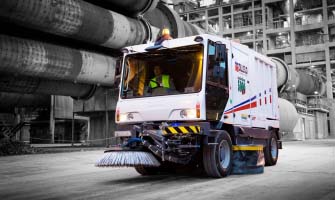 Severe Environment Street Sweepers for Sale and Rental - Ideal for High Dust Street Sweeping, Foundries, Cement, Rocks