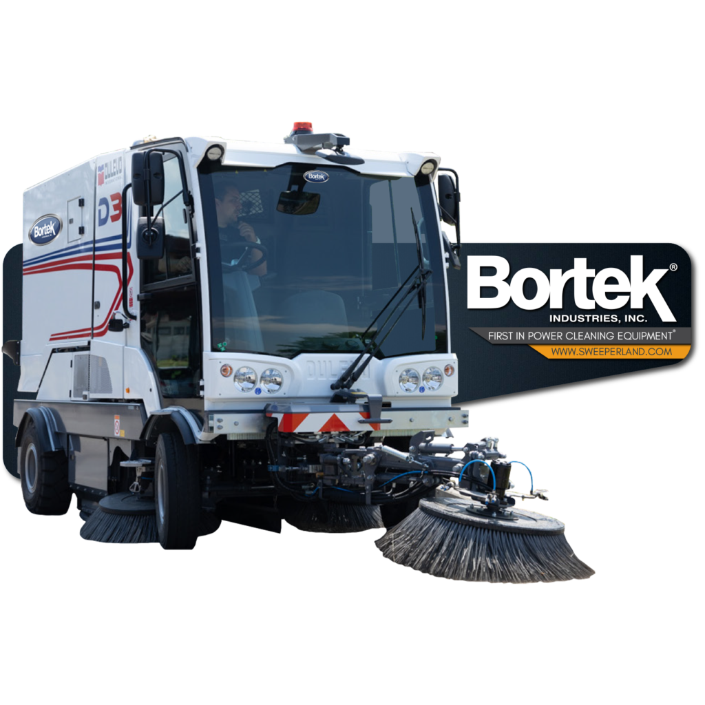 Dulevo D3 Street & Parking Lot Sweeper Bortek Industries, Inc.