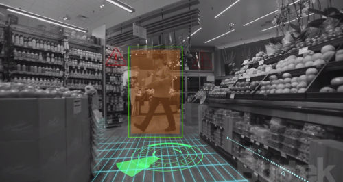 PowerBoss AMR Autonomous Robot Floor Scrubber- Scanning Area Obstructions