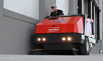 Industrial Sweeper Rentals at Bortek