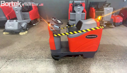 PowerBoss AMR Autonomous Floor Scrubbing Mode