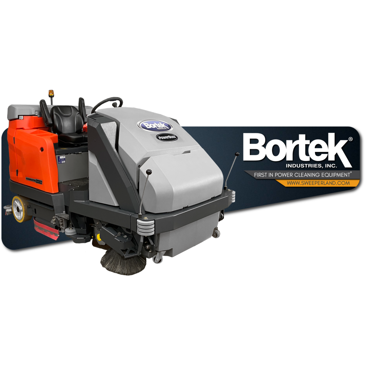PowerBoss Scrubmaster B400 RH Sweeper/Scrubber