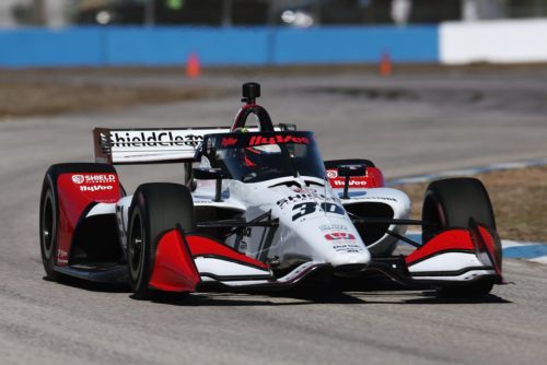 Bobby Rahal Jeff Boarman- Christian Lundgaard- Bortek Industries Inc IndyCar Sponsor